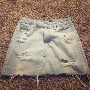 Aeropostale jeans skirt